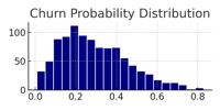 Churn Probability Distributions